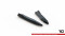 Heck Ansatz Flaps Diffusor passend für Audi S5 / A5 S-Line Coupe 8T Facelift schwarz Hochglanz