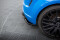 Heck Ansatz Flaps Diffusor für Audi TT S 8S schwarz Hochglanz