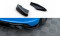 Heck Ansatz Flaps Diffusor passend für Audi TT S 8S Facelift schwarz Hochglanz