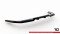 Mittlerer Cup Diffusor Heck Ansatz DTM Look passend für BMW X1 M-Paket U11 schwarz Hochglanz