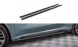 Seitenschweller Ansatz Cup Leisten passend für BMW X1 M-Paket U11 schwarz Hochglanz