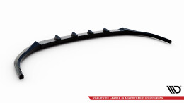 Cup Spoilerlippe Front Ansatz V.1 passend für Mazda 3 Mk4 schwarz Hochglanz