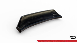 Mittlerer Cup Diffusor Heck Ansatz DTM Look passend für Mazda 3 Mk4 schwarz Hochglanz