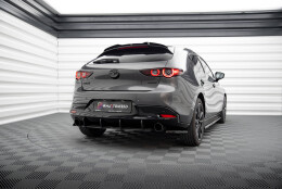 Heck Ansatz Flaps Diffusor passend für Mazda 3 Mk4...