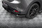 Heck Ansatz Flaps Diffusor für Mazda 3 Mk4 schwarz Hochglanz
