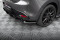 Heck Ansatz Flaps Diffusor passend für Mazda 3 Mk4 schwarz Hochglanz