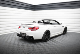 Heck Spoiler Aufsatz Abrisskante passend für BMW M6 / 6 M-Paket Cabriolet F12 schwarz Hochglanz