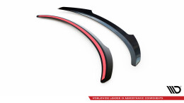 Heck Spoiler Aufsatz Abrisskante passend für BMW M6 / 6 M-Paket Cabriolet F12 schwarz Hochglanz