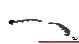 Front Stoßstange Flaps für Kia Stinger GT / GT-Line / Standard Mk1 schwarz Hochglanz