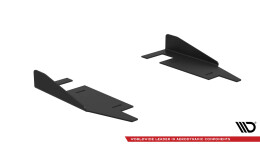 Seitenschweller Flaps passend für Kia Stinger GT / GT-Line / Standard Mk1 schwarz Hochglanz