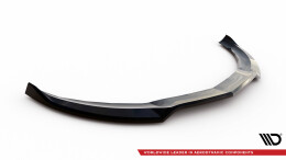 Cup Spoilerlippe Front Ansatz V.4 für Mercedes A45 AMG W176 schwarz Hochglanz