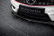 Cup Spoilerlippe Front Ansatz V.4 passend für Mercedes-Benz A45 AMG W176 schwarz Hochglanz