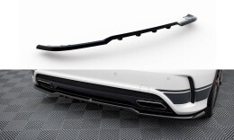 Mittlerer Cup Diffusor Heck Ansatz DTM Look passend für Mercedes-Benz A45 AMG W176 schwarz Hochglanz