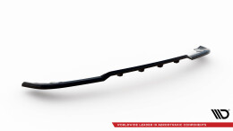 Mittlerer Cup Diffusor Heck Ansatz DTM Look passend für Mercedes-Benz A45 AMG W176 schwarz Hochglanz