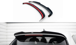 Heck Spoiler Aufsatz Abrisskante für Volkswagen Scirocco Mk3 Facelift schwarz Hochglanz