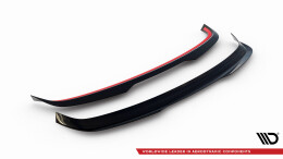 Heck Spoiler Aufsatz Abrisskante passend für VW Scirocco Mk3 Facelift schwarz Hochglanz