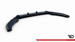 Cup Spoilerlippe Front Ansatz V.1 passend für VW Scirocco Mk3 Facelift schwarz Hochglanz