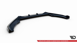Cup Spoilerlippe Front Ansatz V.2 passend für VW Scirocco Mk3 Facelift schwarz Hochglanz