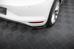 Heck Ansatz Flaps Diffusor V.1 für Volkswagen Scirocco Mk3 Facelift schwarz Hochglanz