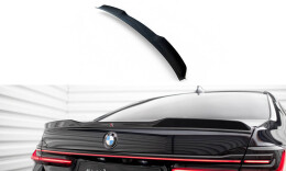 Heck Spoiler Aufsatz Abrisskante 3D für BMW 7 M-Paket G11 schwarz Hochglanz