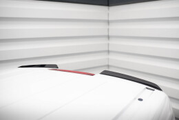 Heck Spoiler Aufsatz Abrisskante passend für Ford Transit Connect Mk2 Facelift schwarz Hochglanz