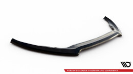 Cup Spoilerlippe Front Ansatz V.1 passend für Ford Transit Connect Mk2 Facelift schwarz Hochglanz