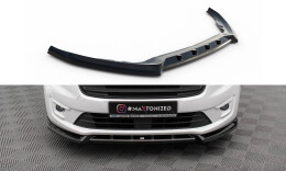 Cup Spoilerlippe Front Ansatz V.2 passend für Ford Transit Connect Mk2 Facelift schwarz Hochglanz
