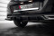 Mittlerer Cup Diffusor Heck Ansatz DTM Look passend für Toyota Corolla Hatchback Mk12 schwarz Hochglanz