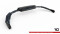 Mittlerer Cup Diffusor Heck Ansatz DTM Look passend für Toyota Corolla Hatchback Mk12 schwarz Hochglanz