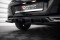 Mittlerer Cup Diffusor Heck Ansatz DTM Look V.2 für Toyota Corolla Hatchback Mk12 schwarz Hochglanz