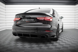 Street Pro Heckschürze Heck Ansatz Diffusor Heck Ansatz für Audi RS3 Limousine 8V Facelift