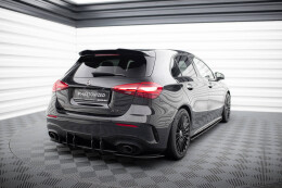 Street Pro Heckschürze Heck Ansatz Diffusor für Mercedes-AMG A35 Hatchback W177