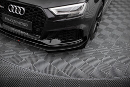 Front Stoßstange Flaps für Audi RS3 Limousine 8V Facelift