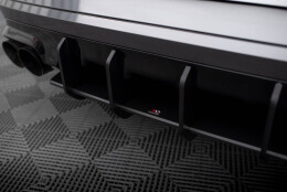 Street Pro Heckschürze Heck Ansatz Diffusor passend für Cupra Formentor Mk1 schwarz-rot