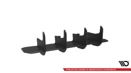 Street Pro Heckschürze Heck Ansatz Diffusor passend für Cupra Formentor Mk1 schwarz-rot