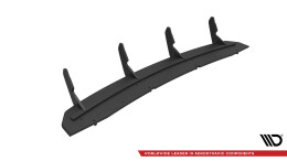 Street Pro Heckschürze Heck Ansatz Diffusor passend für Audi A7 S-Line C7 SCHWARZ