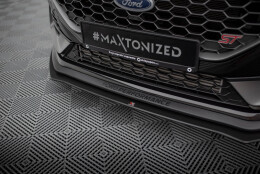 Street Pro Cup Spoilerlippe Front Ansatz passend für Ford Fiesta ST / ST-Line Mk8 Facelift SCHWARZ
