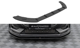Street Pro Cup Spoilerlippe Front Ansatz passend für Ford Fiesta ST / ST-Line Mk8 Facelift rot