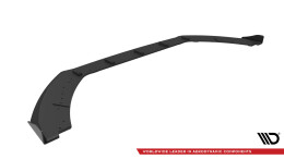 Street Pro Cup Spoilerlippe Front Ansatz passend für Ford Fiesta ST / ST-Line Mk8 Facelift SCHWARZ+ HOCHGLANZ FLAPS