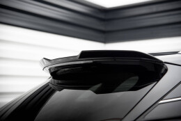 Oberer Heck Spoiler Aufsatz Abrisskante 3D passend für Lexus RX Mk4 Facelift schwarz Hochglanz