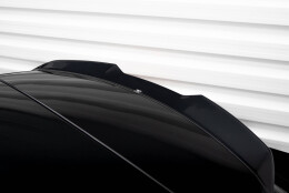 Oberer Heck Spoiler Aufsatz Abrisskante 3D passend für Lexus RX Mk4 Facelift schwarz Hochglanz