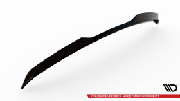 Oberer Heck Spoiler Aufsatz Abrisskante 3D passend für Lexus RX Mk4 Facelift schwarz Hochglanz