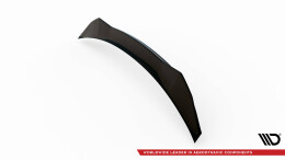 Unterer Heck Spoiler Aufsatz Abrisskante 3D passend für Lexus RX Mk4 Facelift schwarz Hochglanz