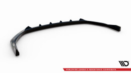 Street+ Spoilerlippe Front Ansatz passend für Lexus RX Mk4 FL schwarz Hochglanz