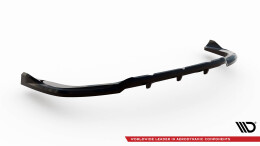 Mittlerer Cup Diffusor Heck Ansatz DTM Look passend für Lexus RX Mk4 Facelift schwarz Hochglanz