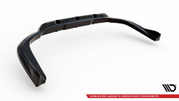 Mittlerer Cup Diffusor Heck Ansatz DTM Look passend für Lexus RX Mk4 Facelift schwarz Hochglanz