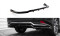 Mittlerer Cup Diffusor Heck Ansatz DTM Look passend für Lexus RX Mk4 Facelift schwarz Hochglanz