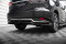 Mittlerer Cup Diffusor Heck Ansatz DTM Look passend für Lexus RX Mk4 Facelift schwarz Hochglanz
