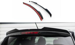 Heck Spoiler Aufsatz Abrisskante passend für Suzuki Vitara S Mk2 schwarz Hochglanz