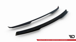 Heck Spoiler Aufsatz Abrisskante passend für Suzuki Vitara S Mk2 schwarz Hochglanz